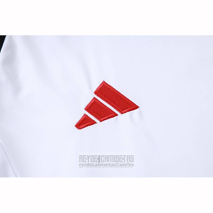 Chandal del Flamengo Manga Corta 2025-2026 Blanco - Pantalon Corto